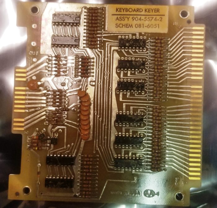 Allen keyboard keyer 904-5574-2