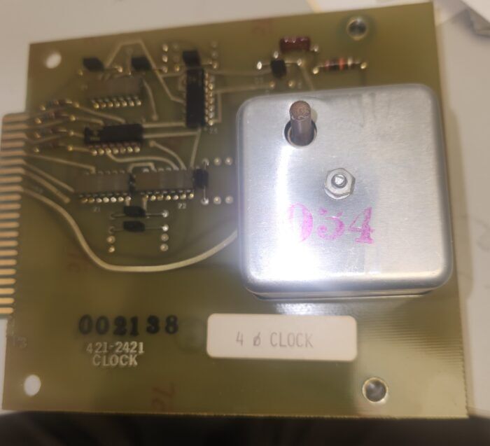 Allen 421-2421 Clock Board