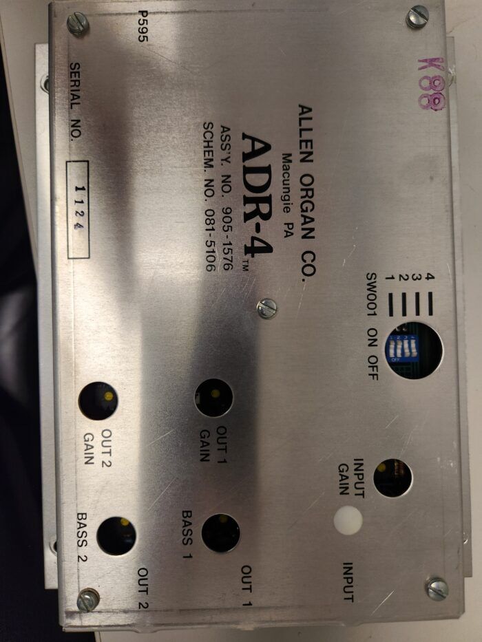 Allen ADR-4 reverb unit
